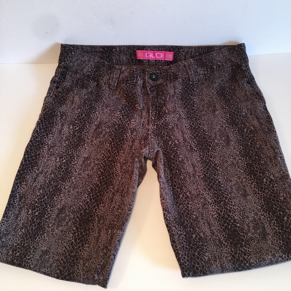 🥝 Snake Skin Pattern Denim - Picture 3 of 8